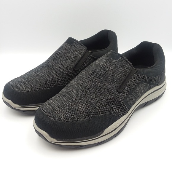 Skechers Extra Wide Fit Expected 2.0 Arago Shoes Mens 11.5 Slip on Sneakers - Picture 1 of 12